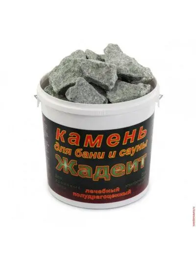 Банный камень для печи Жадеит колотый